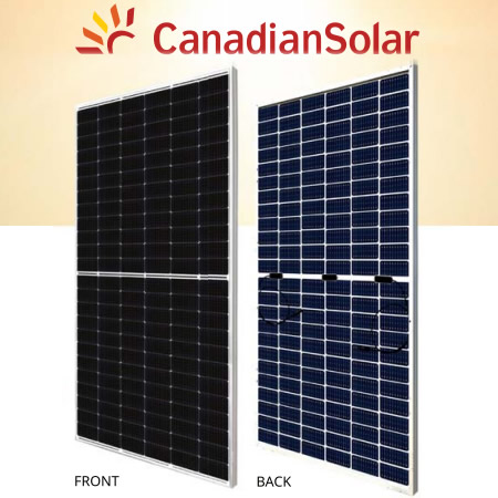 Canadian Solar 520W-550W Bifacial Mono Solar Panel Canadian Solar 520W-550W Bifacial Mono Solar Panel